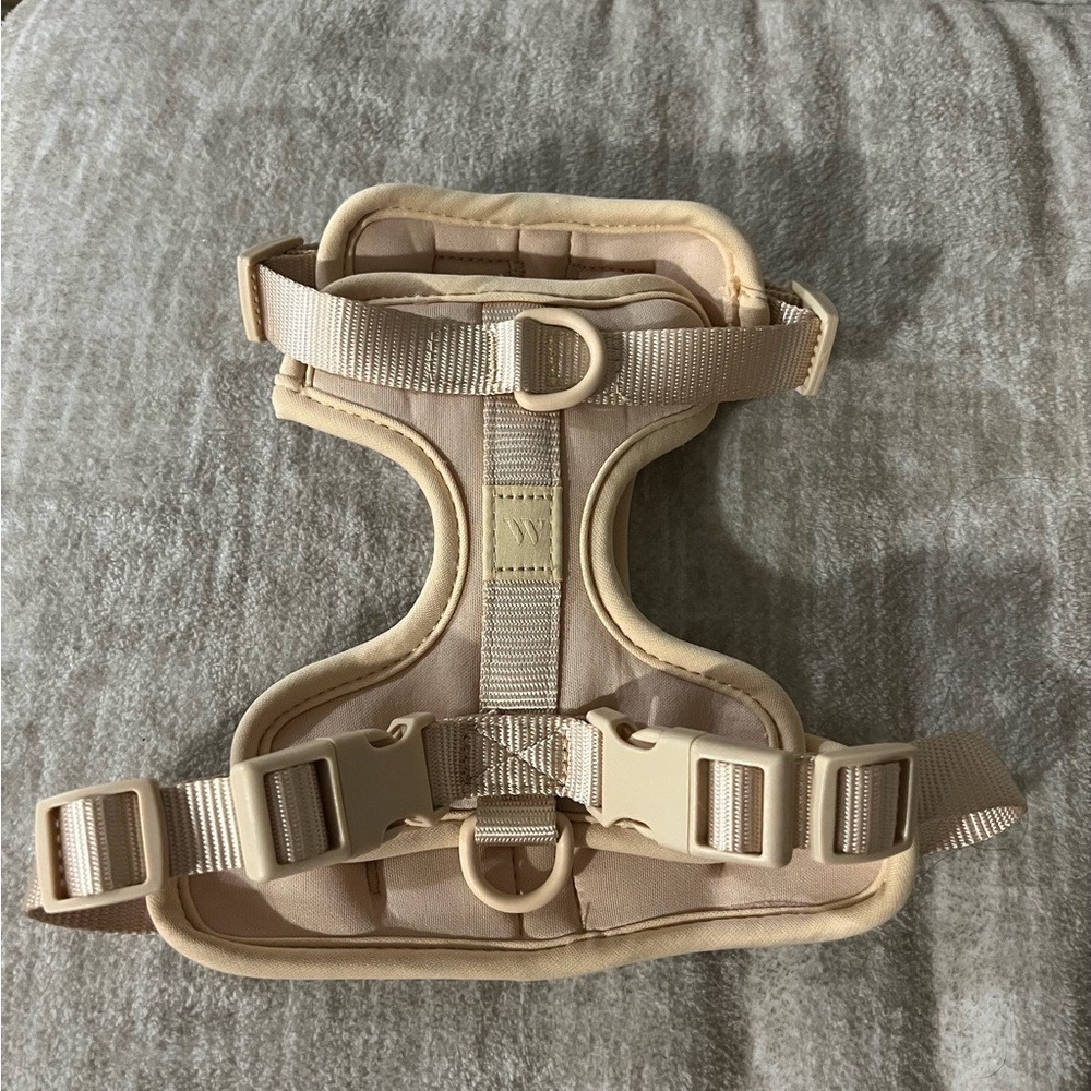 Wild Ones Beige Pet Harness in Small